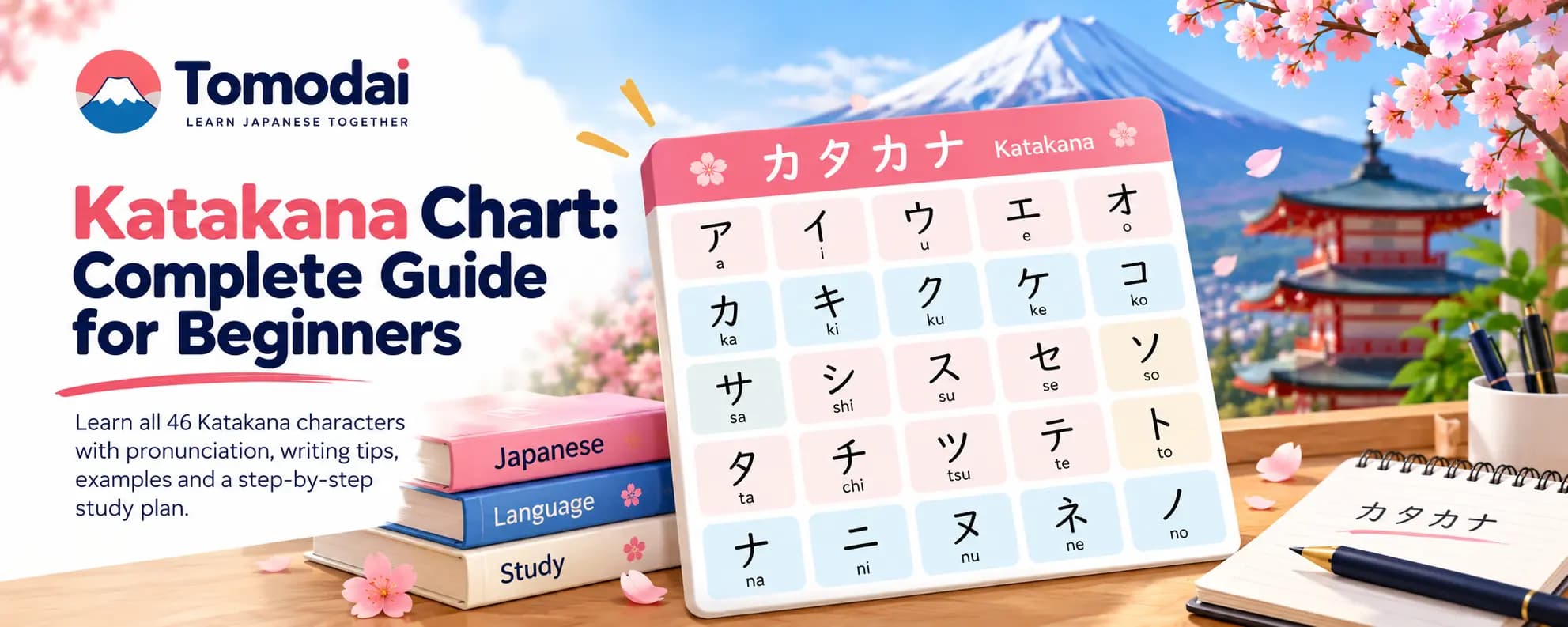 Katakana Chart: Complete Guide for Beginners