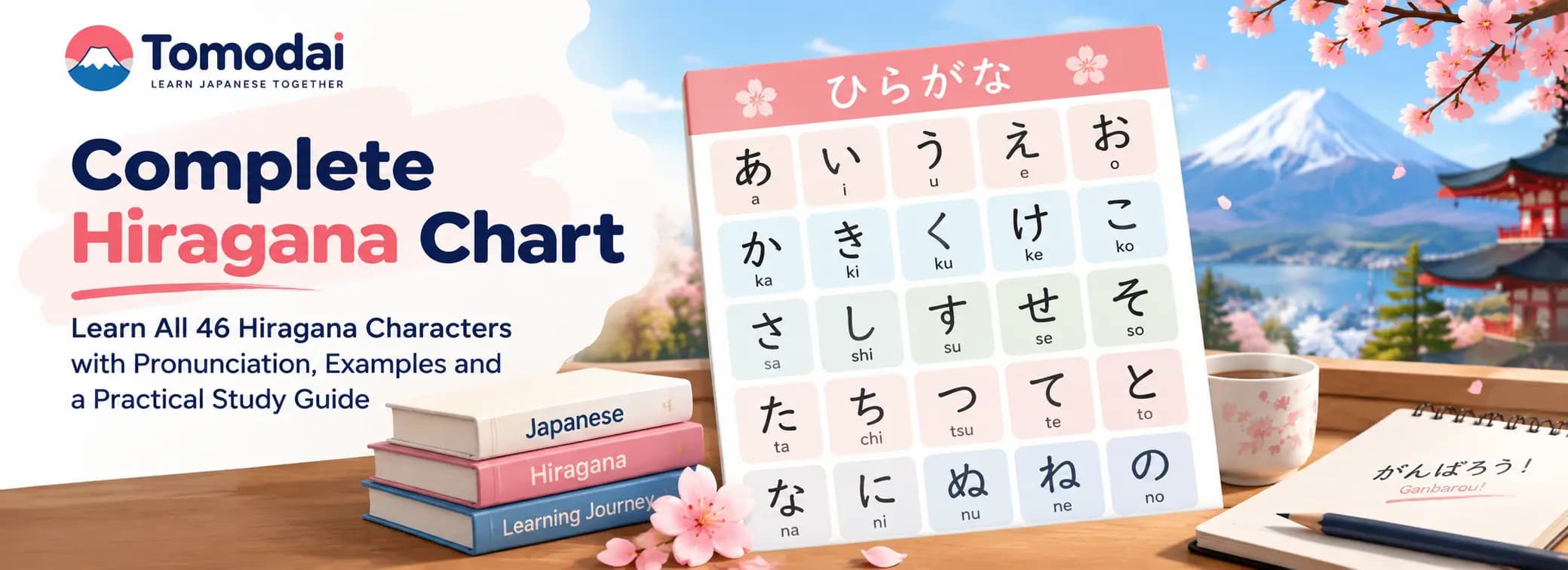 Hiragana Chart: Complete Guide with Pronunciation