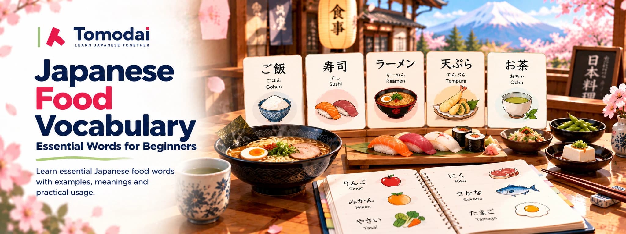 Japanese Food Vocabulary: Essential Words for Beginners